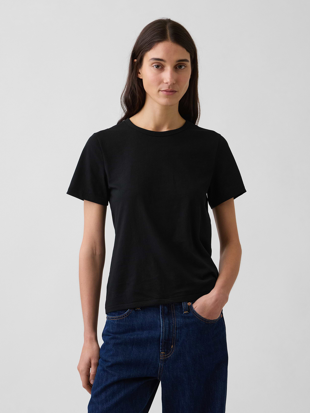 Organic Cotton VintageSoft T-Shirt - True black