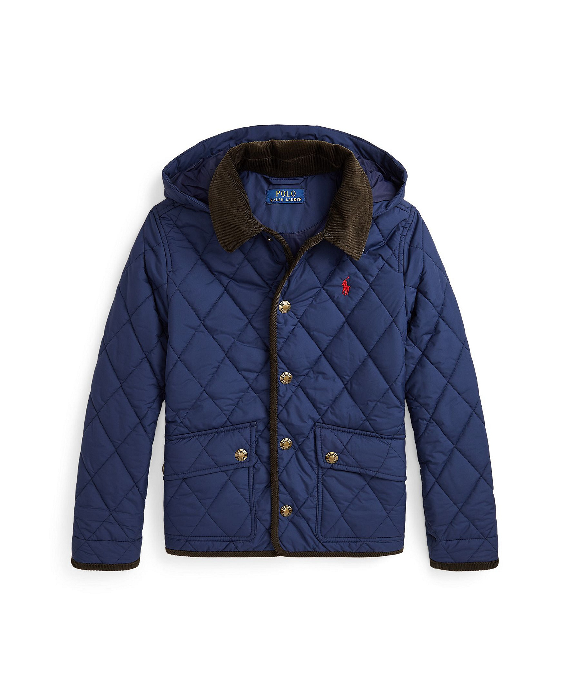Polo Ralph Lauren Boys' 8-20 Hooded Barn Jacket - Newport Navy