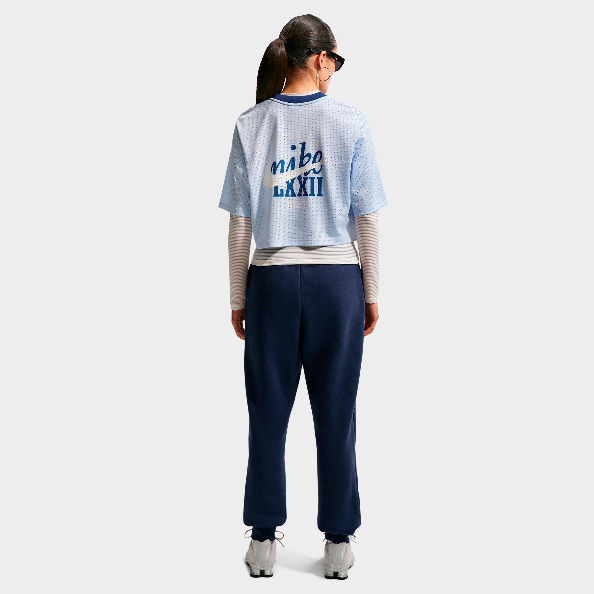 Women's Nithtke Studio Fleece Medium-Weight Mid-Rise Jogger Pants - Midnight Navy/Sail