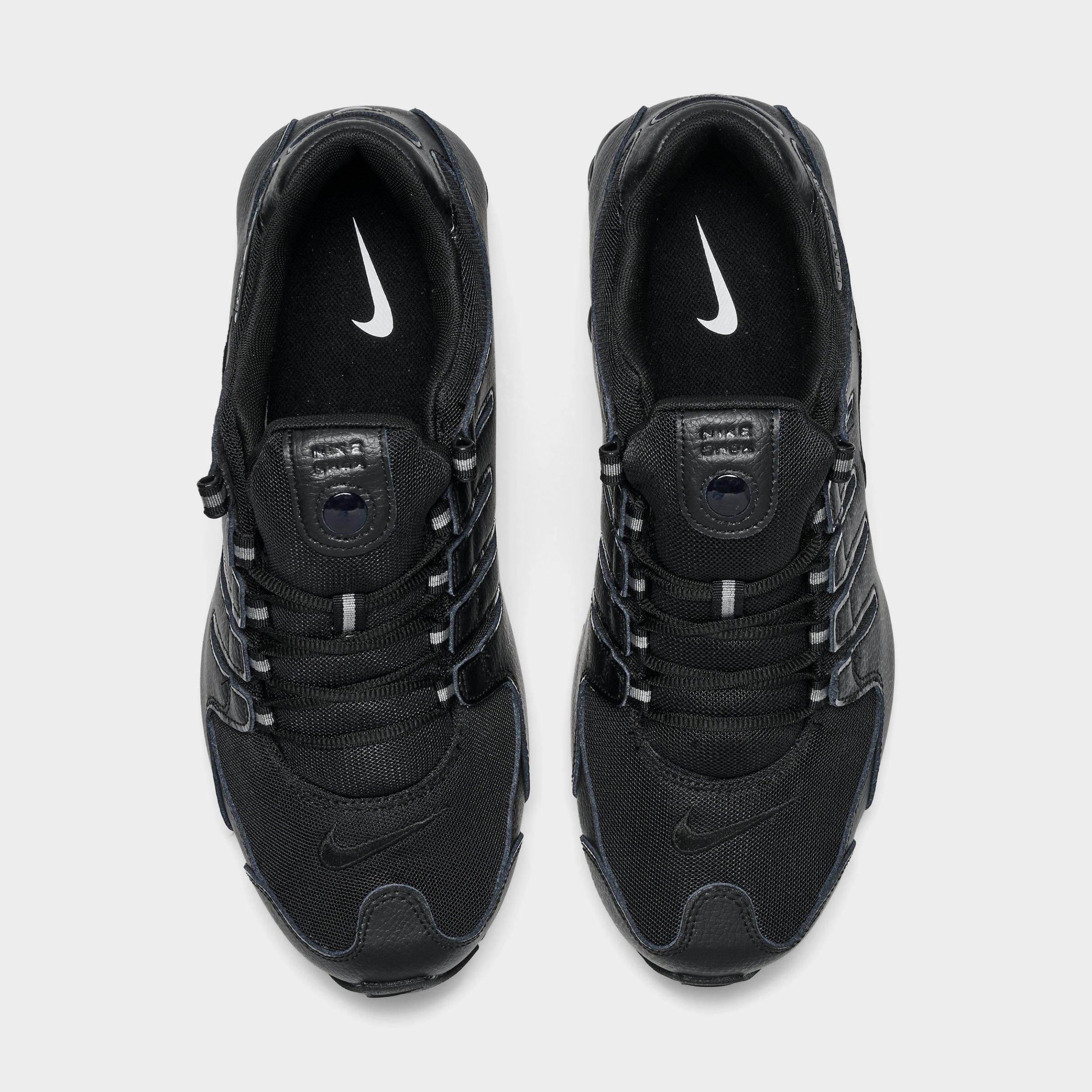 Men's Nithtke Shox NZ Casual Shoes - Black/Black/Black (IQ8263-002) - Top view