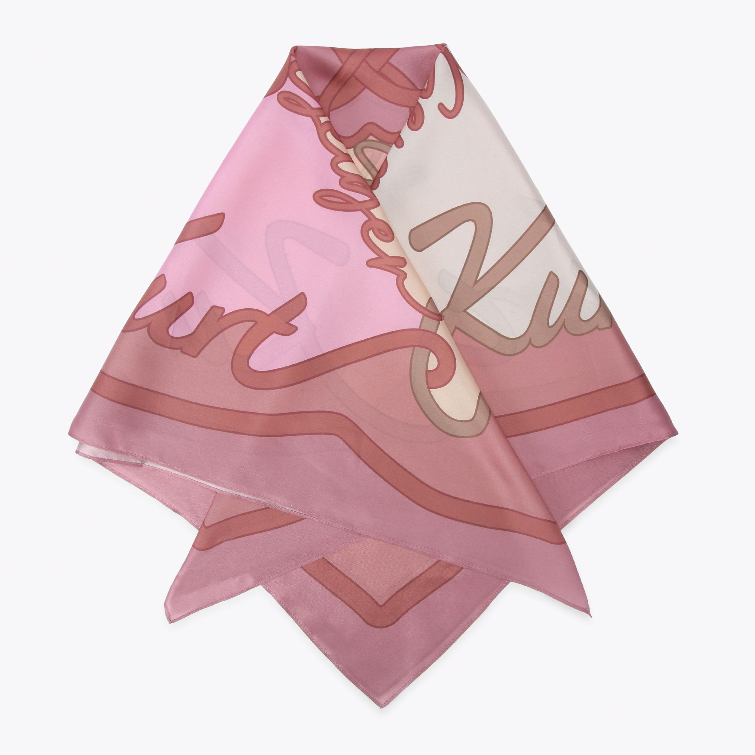 Kurt Geiger London Large Square Scarf - Beige
