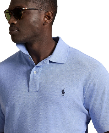 Polo Ralph Lauren Men's Big & Tall Cotton Short-Sleeve Polo Shirt - Isle Heather