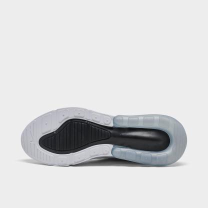 Men's Nithtke Air Max 270 Casual Shoes - Part 1 - White/Black/White - Bottom view