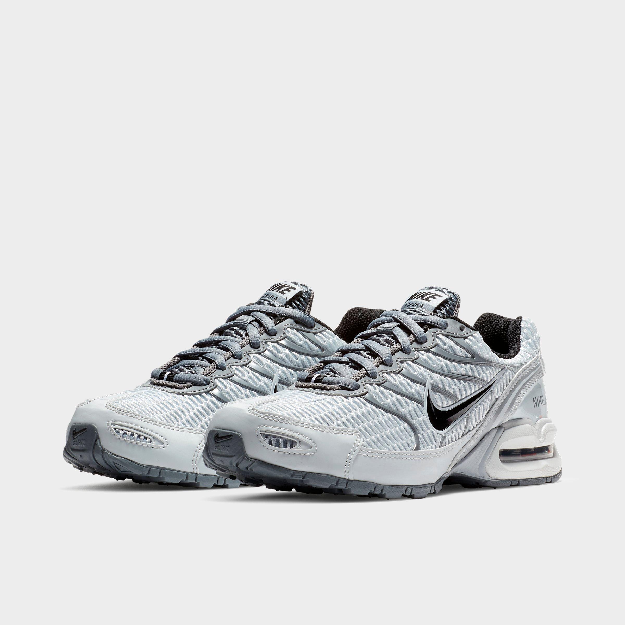 Women's Nithtke Air Max Torch 4 Casual Shoes - Pure Platinum/Cool Grey/Wolf Grey/Black - Both shoes facing left