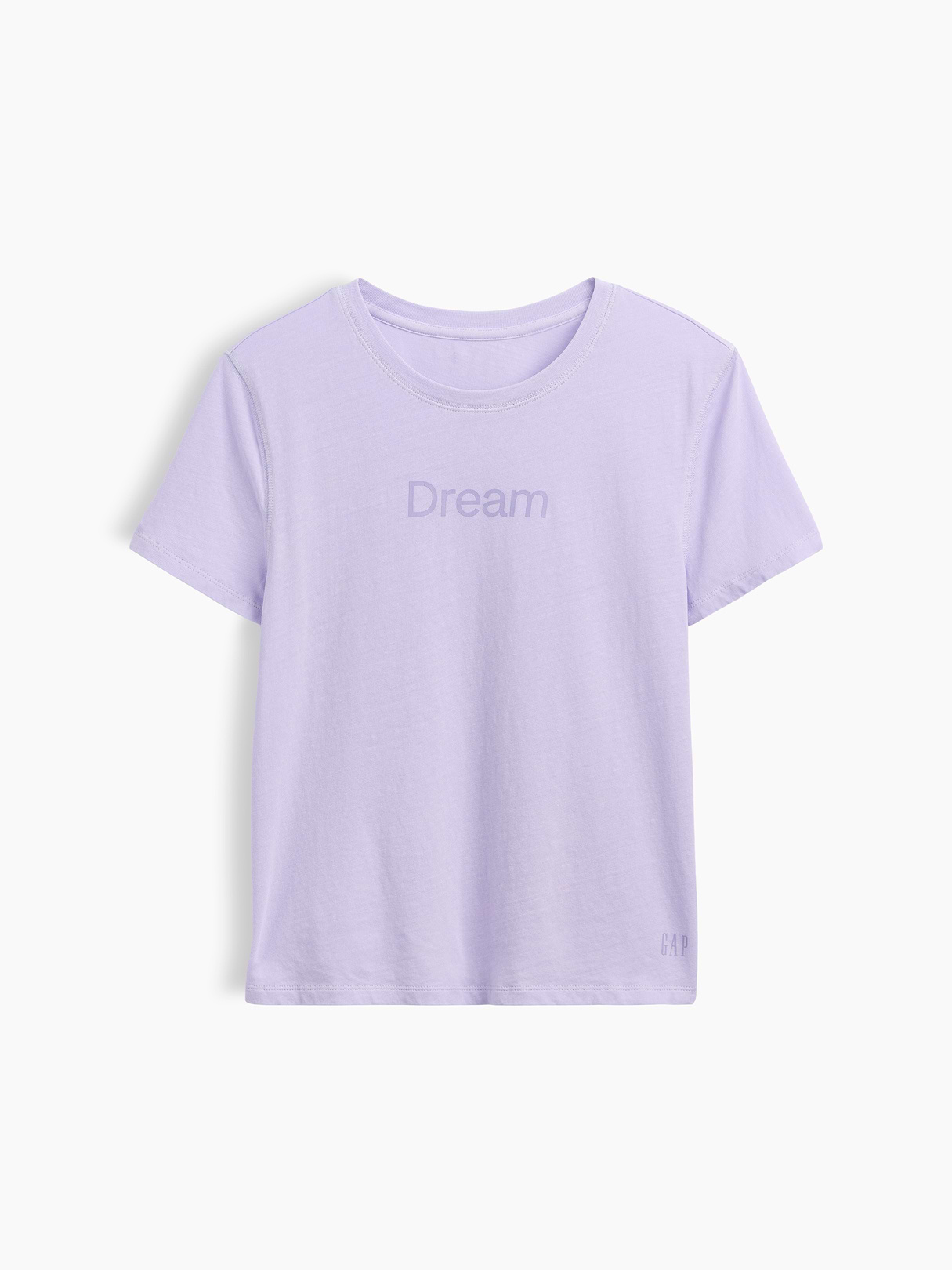 100% Cotton Authentic Shrunken T-Shirt - Dream purple