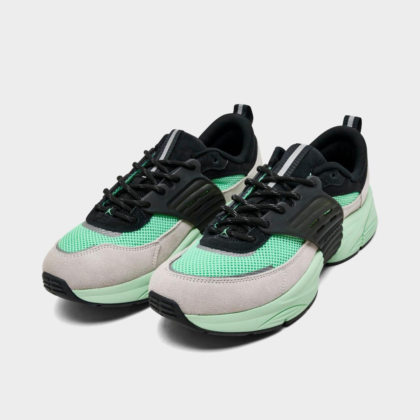 Men's Jordan Trunner O/S Casual Shoes - Black/Neutral Grey/Mint Foam/Green Glow - view 2