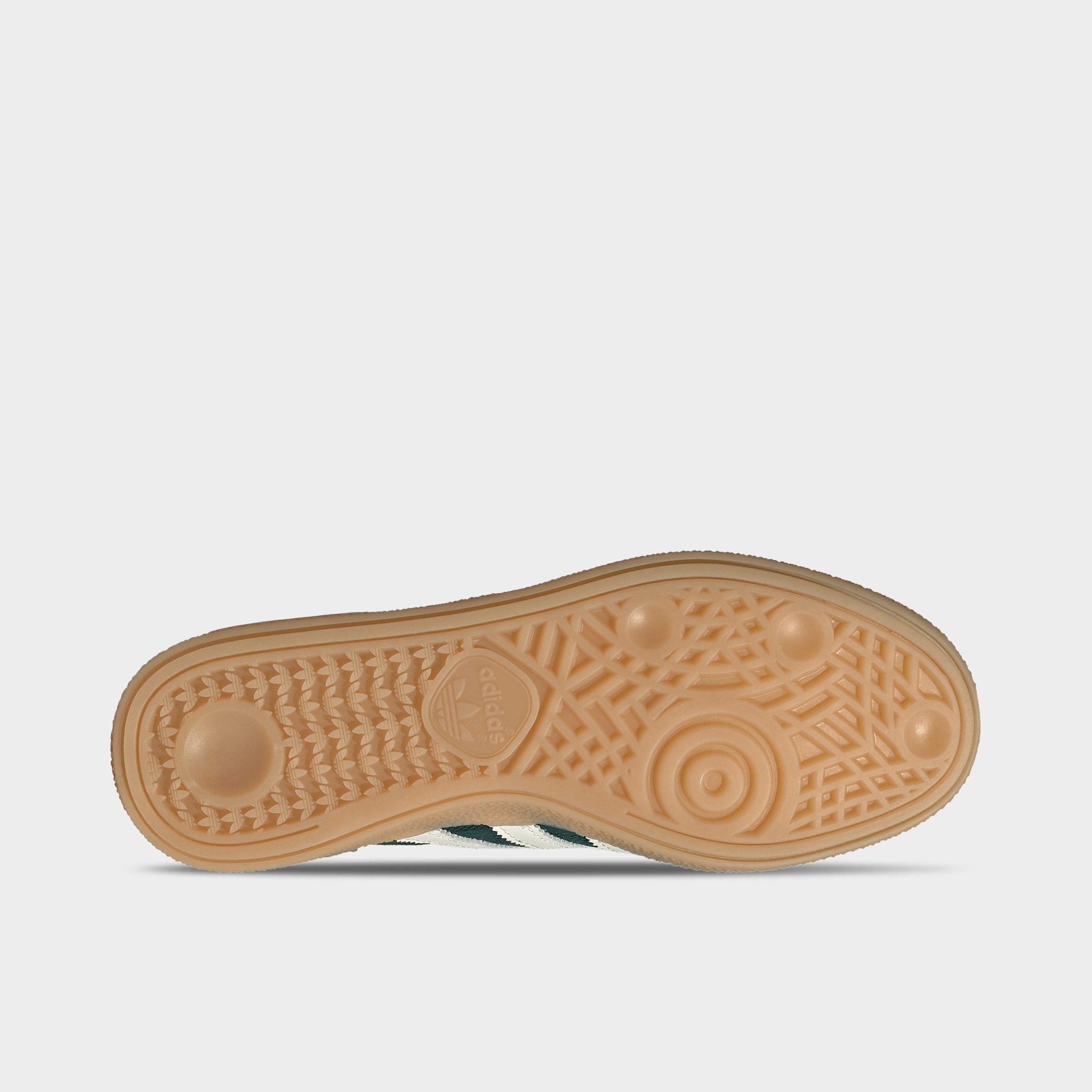 Women's adidas Originals Handball Spezial Casual Shoes - Part 3 - Collegiate Green/Off White/Blanch Green - Bottom view
