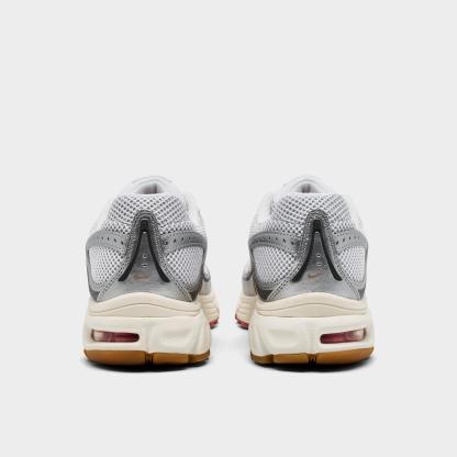 Women's Nithtke Air Max Moto 2K Casual Shoes - Part 4 - White/Metallic Silver/Metallic Dark Grey/Metallic Red Bronze - Back view