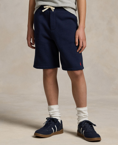 Polo Ralph Lauren Boys' 8-20 Cotton Fleece Drawstring Shorts - Refined Navy