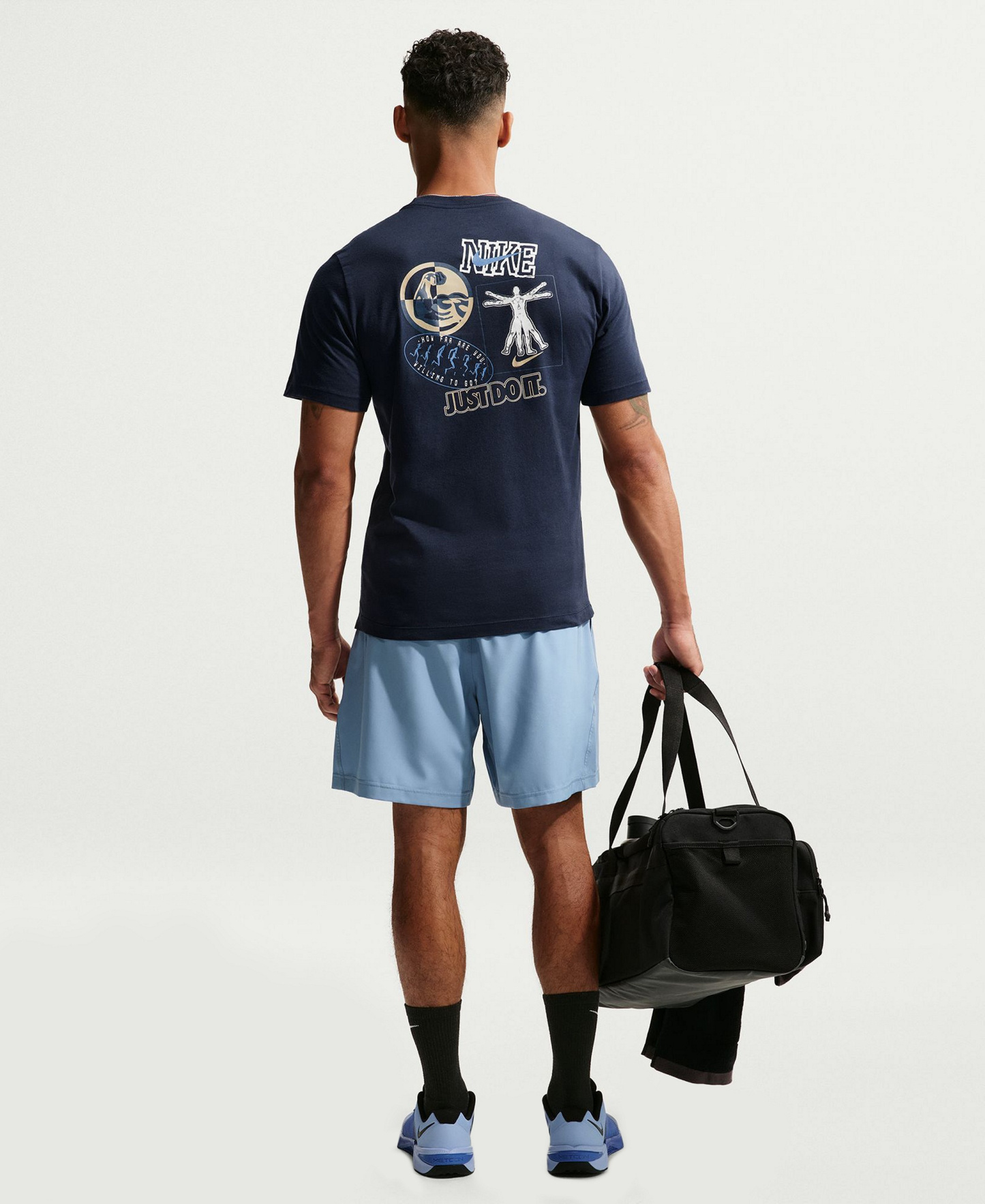 Nike Men's Form Dri-FIT Unlined Versatile 7" Shorts - Work Blue/black