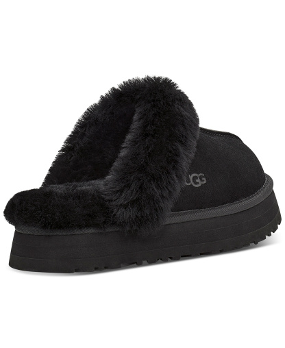 UGG® Women's Disquette Slip-On Clog Slippers - Black