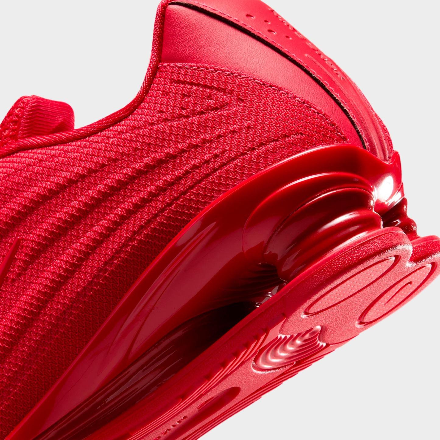 Women's Nithtke Shox Z Casual Shoes - Part 1 - University Red/Black/University Red - Detail shot
