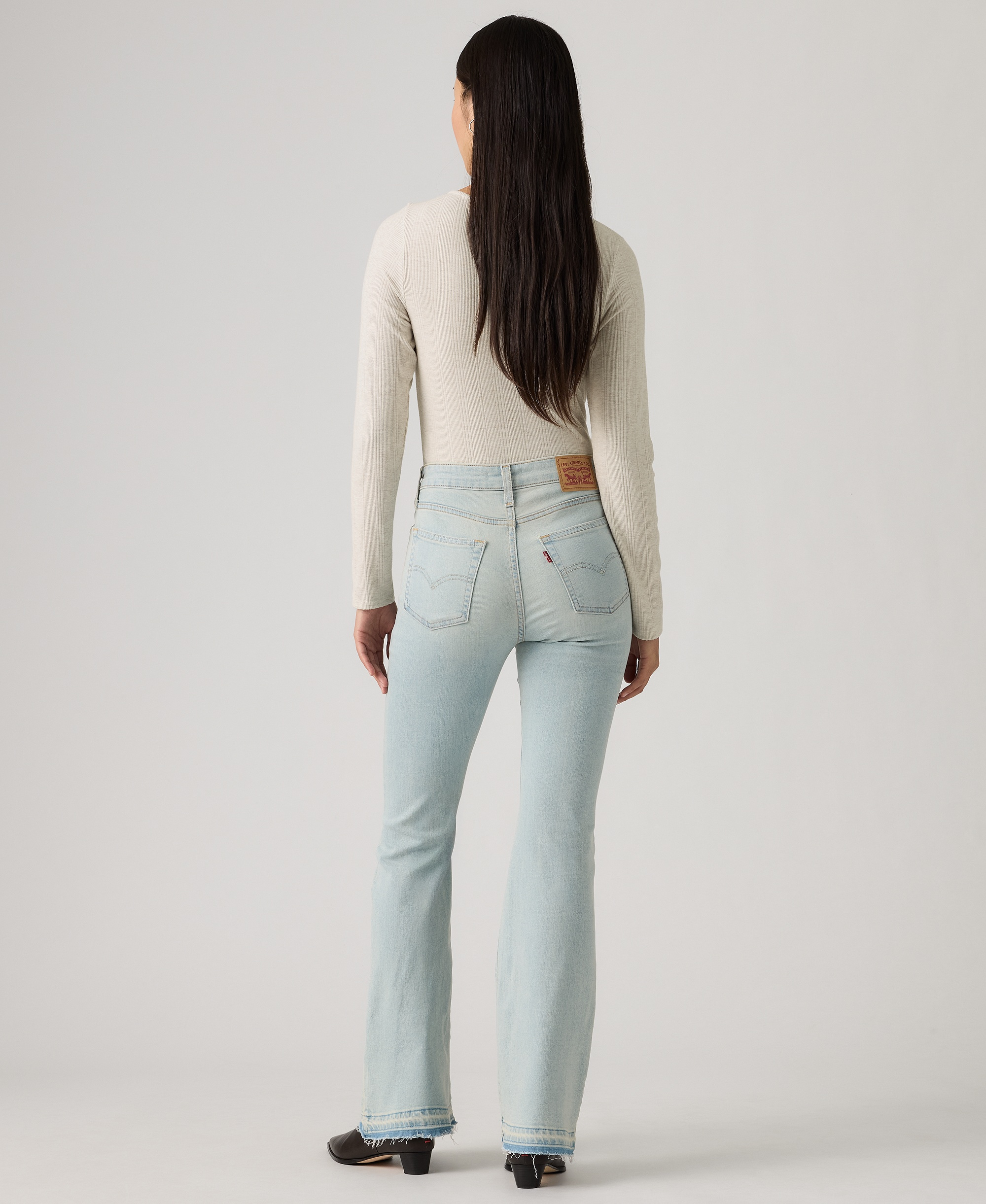 Levi's Women's 726 High-Rise Slim Fit Flare Jeans - Give A Pass