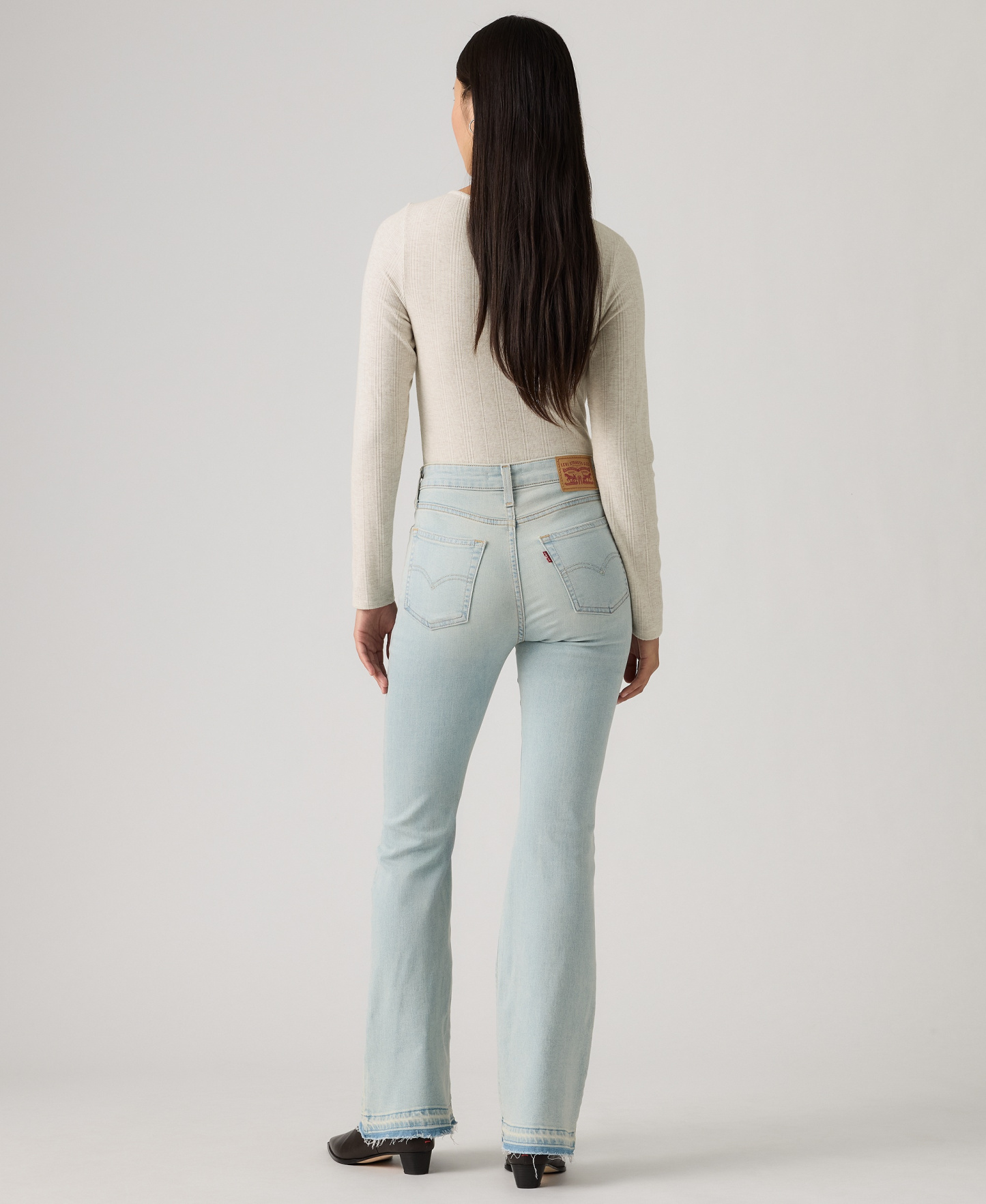 Levi's Women's 726 High-Rise Slim Fit Flare Jeans - Give A Pass