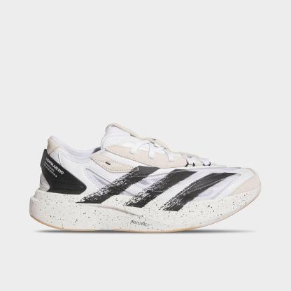 Men's adidas Lightblaze EVO SL Casual Shoes - Clay/Core Black/Off White - Left shoe facing left. Outside of the shoe.