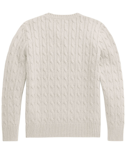 Polo Ralph Lauren Boys' 8-20 Cable-Knit Cotton Sweater - Nevis