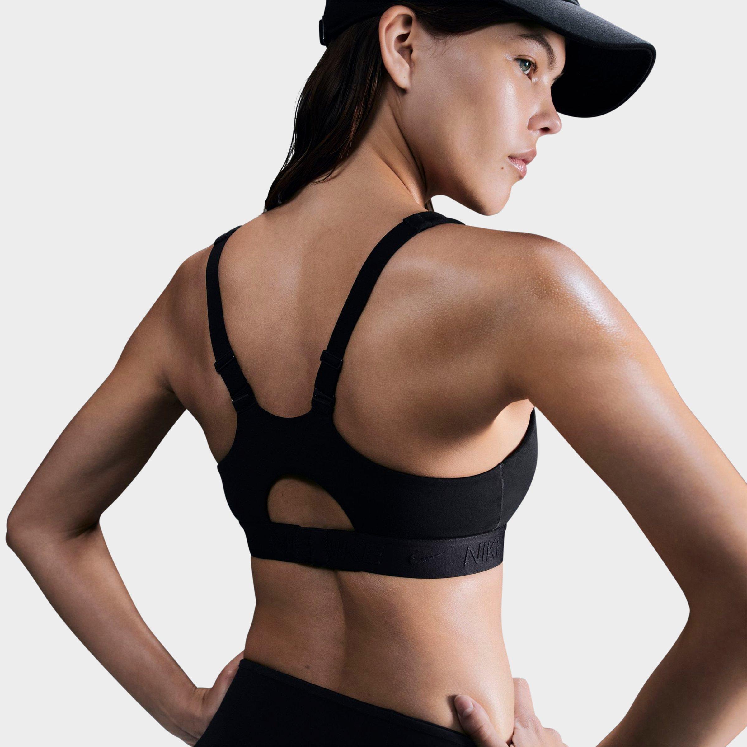 Women's Nithtke Dri-FIT Indy High Support Sports Bra - Black/Black/Black