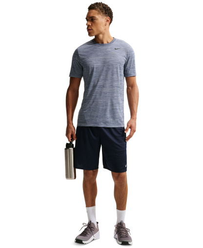 Nike Men's 9" Drawcord Training Shorts - Obsidian/White