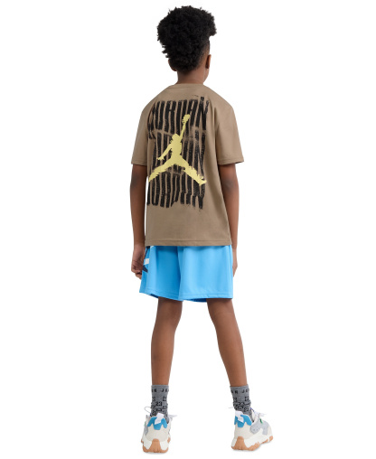 Jordan Boys' 8-20 Distressed Short-Sleeve T-Shirt - Light Brown