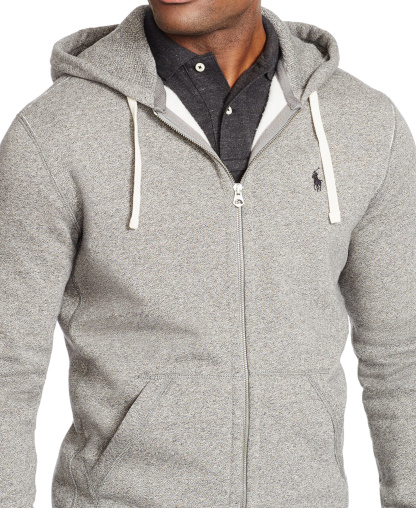 Polo Ralph Lauren Men's Signature Fleece Hoodie - Heather Grey
