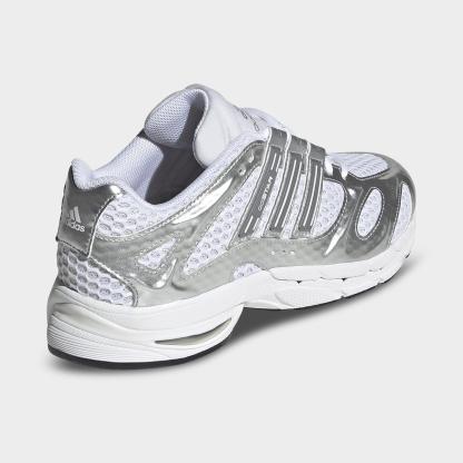 Women's adidas Originals Adistar MLD Casual Shoes - Cloud White/Grey Three/Core Black - Back view