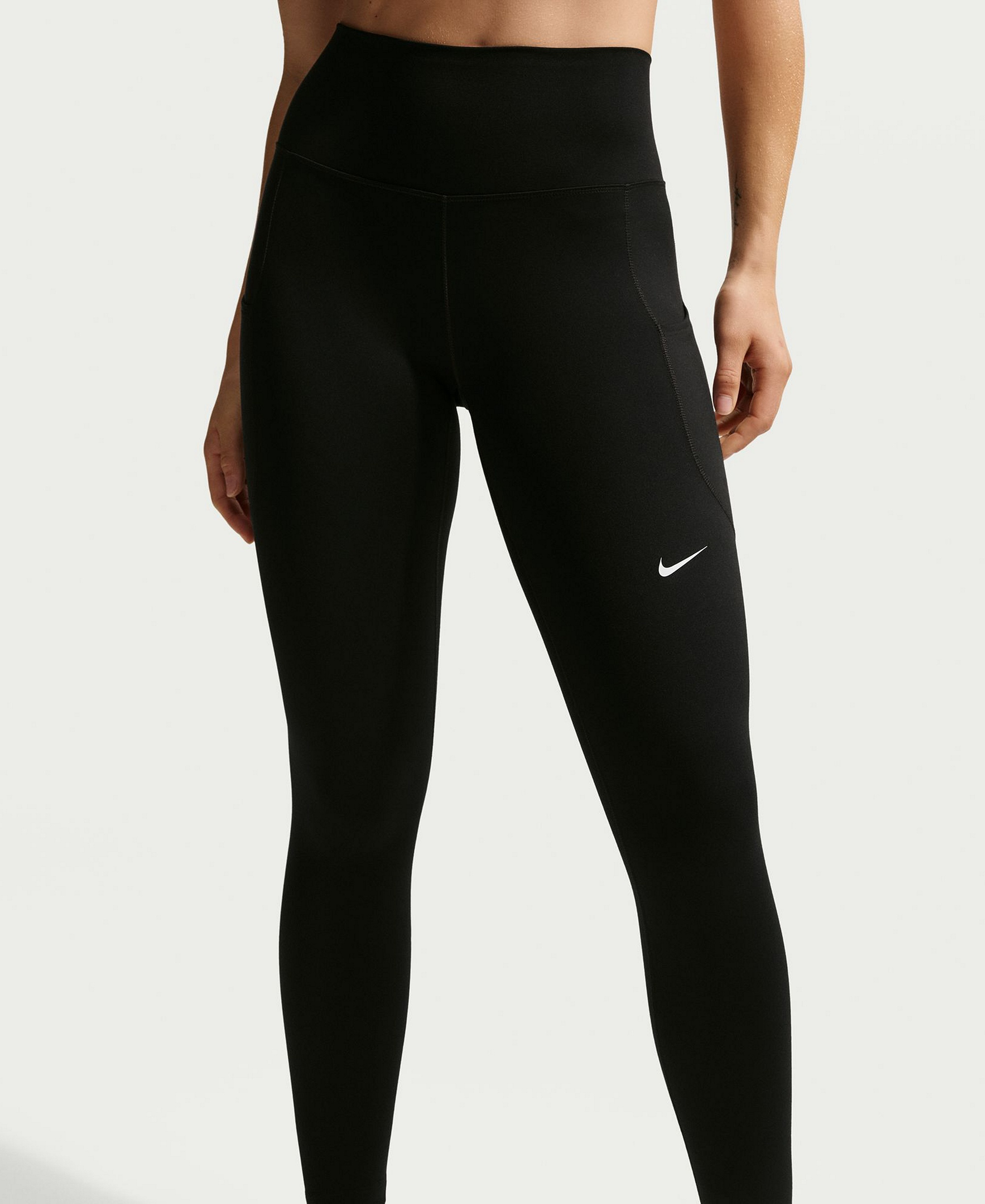 Nike Women's One High-Waist 7/8-Leggings - Black/White