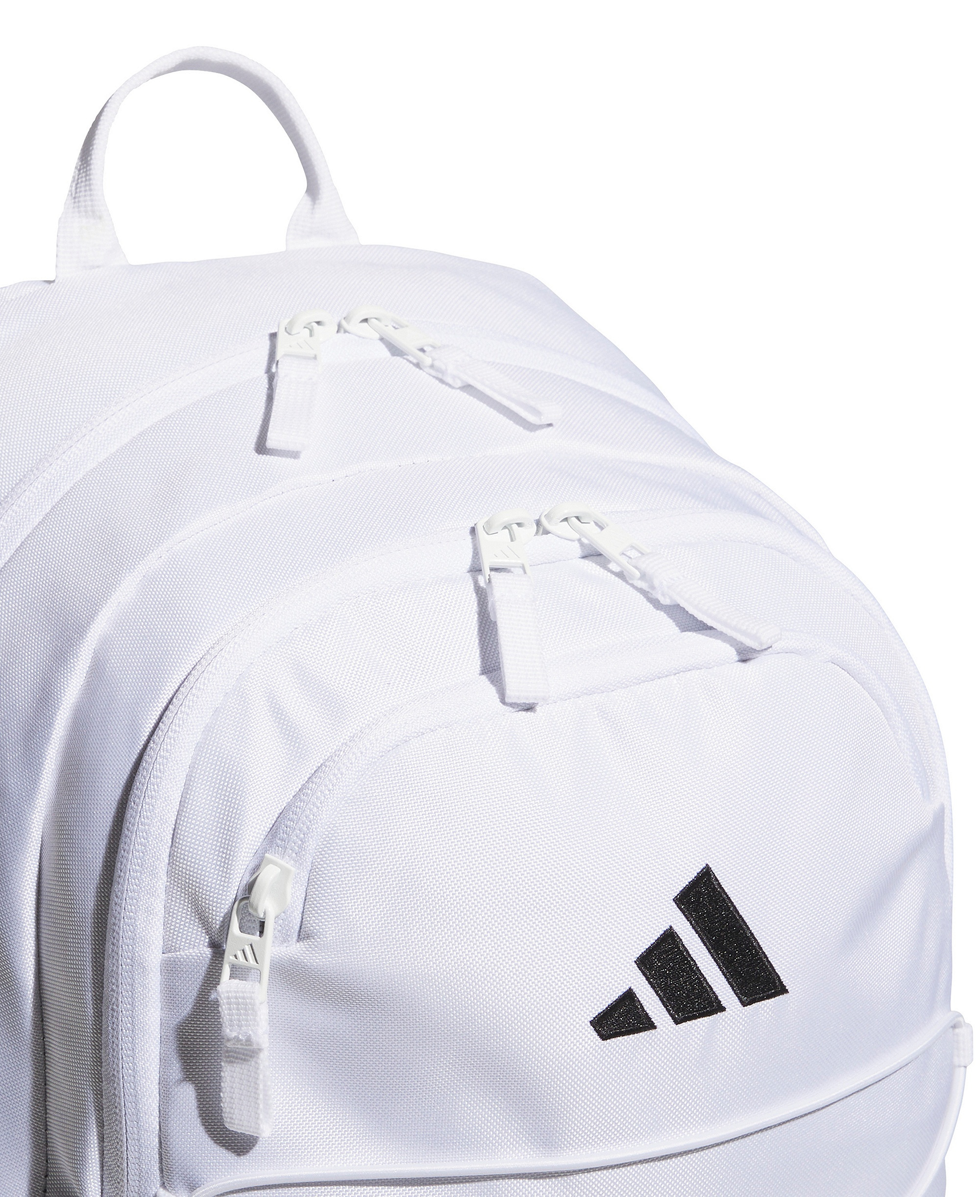 adidas Men's Amplifier Bungee Laptop Backpack - White/Black
