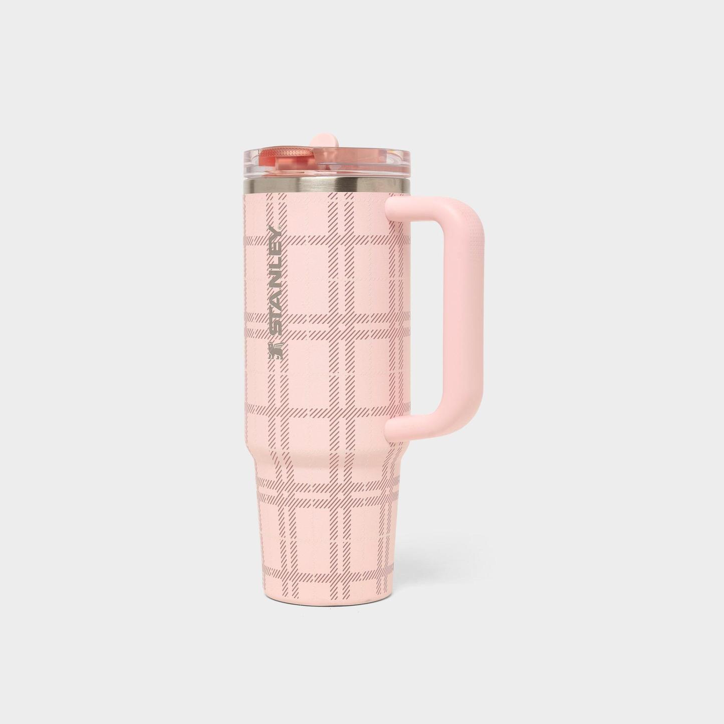 Stanley x Caitlin Clark Quencher ProTour Flip Straw Tumbler (30 oz) - Blossom Plaid