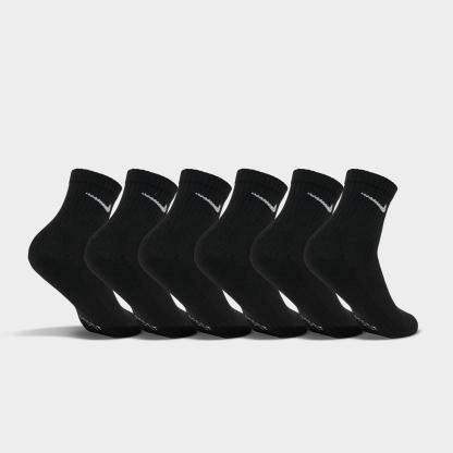 Little Kids' Nithtke Dri-Fit Crew Socks (6-Pack) - Black