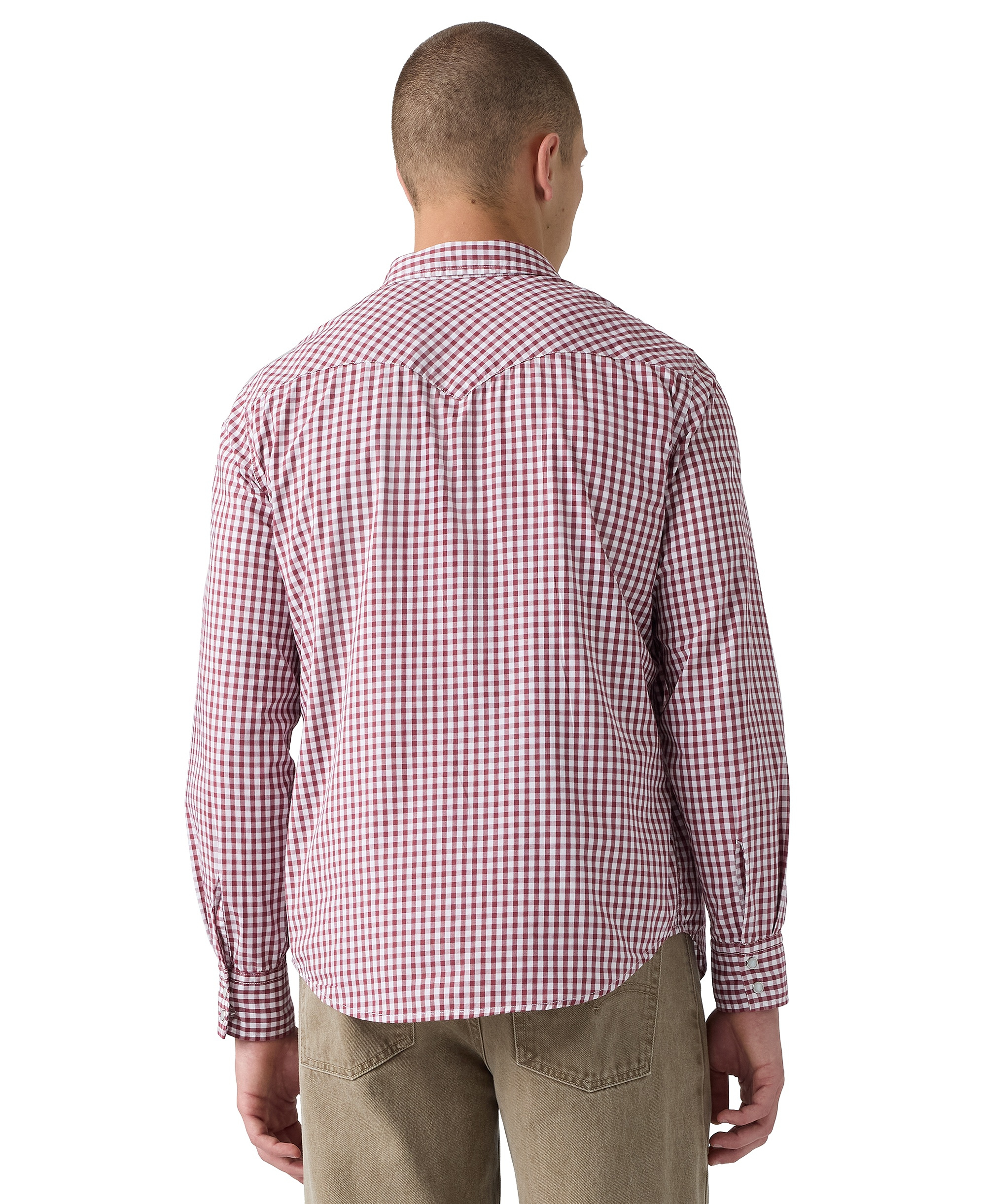 Levi's Men's Classic-Fit Western Shirt - Oxblood