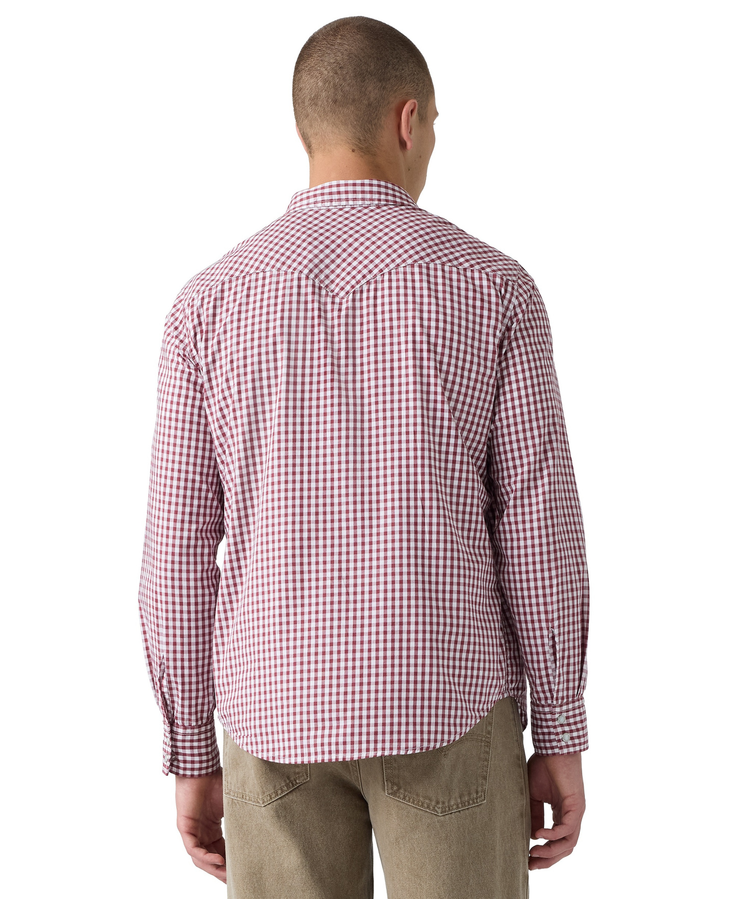 Levi's Men's Classic-Fit Western Shirt - Oxblood