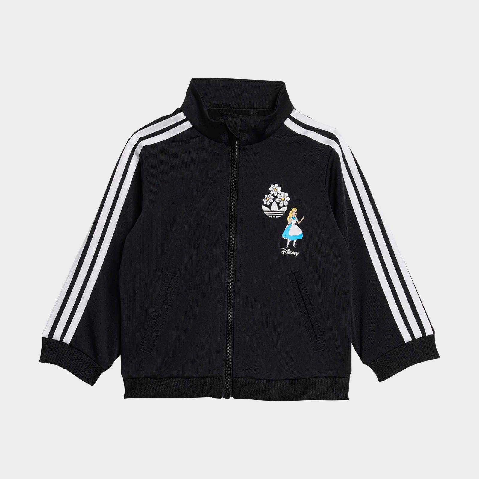 Infant and Toddler adidas Originals adicolor Firebird Track Suit - Black/White - view 2