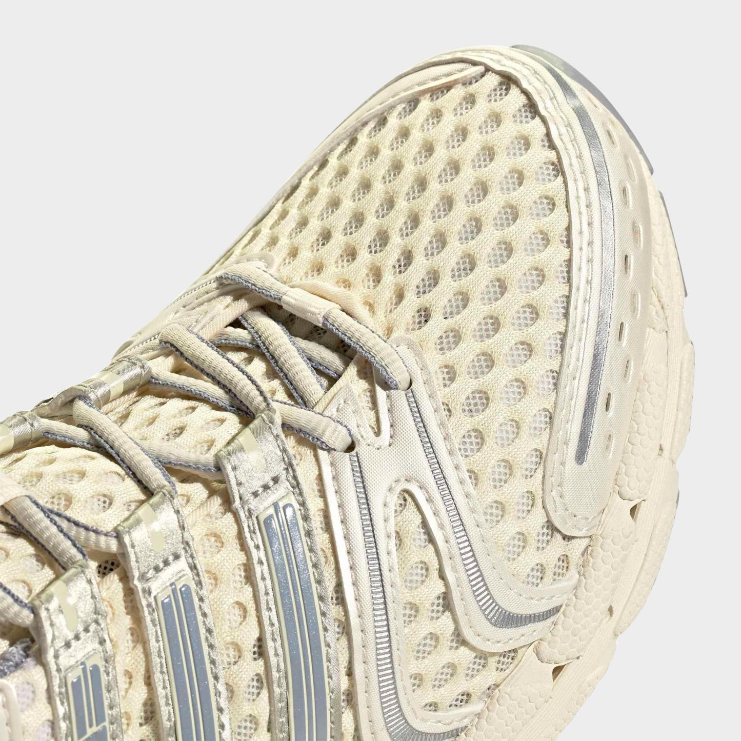 Men's adidas Adistar Control 5 Casual Shoes - Part 2 - Cloud White/Halo Silver/Acid Orange - Detail shot