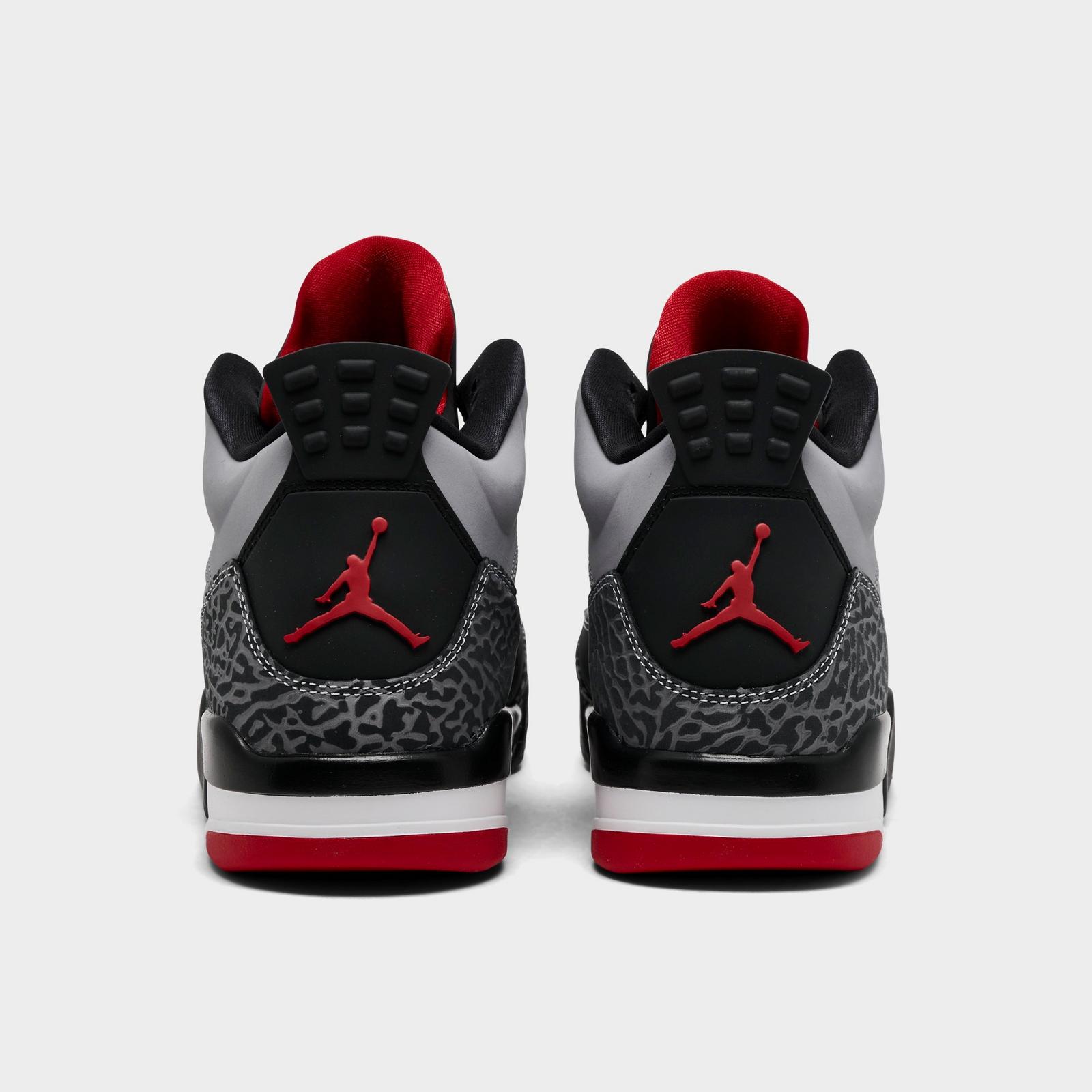 Men's Air Jordan Son of Mars Low Casual Shoes - White/Varsity Red/Light Smoke Grey/True Blue - view 4