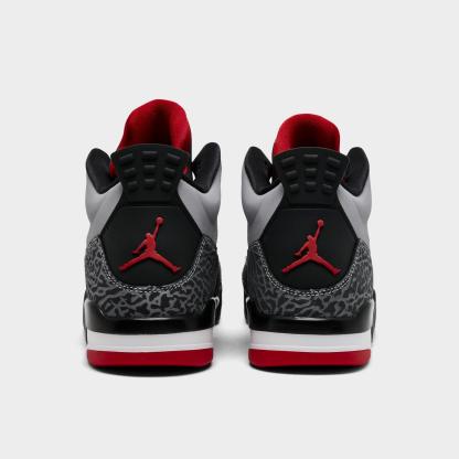 Men's Air Jordan Son of Mars Low Casual Shoes - White/Varsity Red/Light Smoke Grey/True Blue - view 4