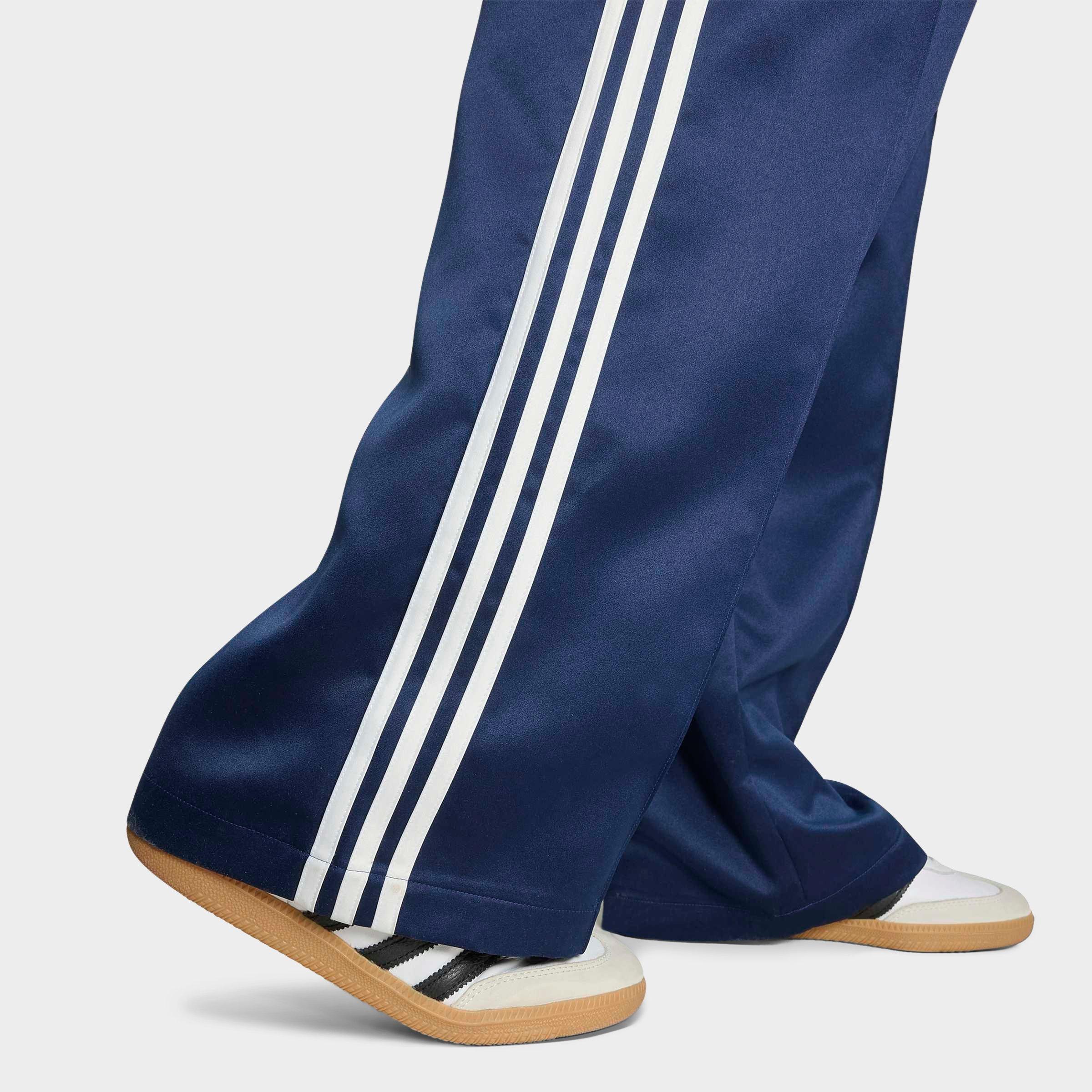 Women's adidas Originals Satin Superstar Loose Track Pants - Night Indigo/White