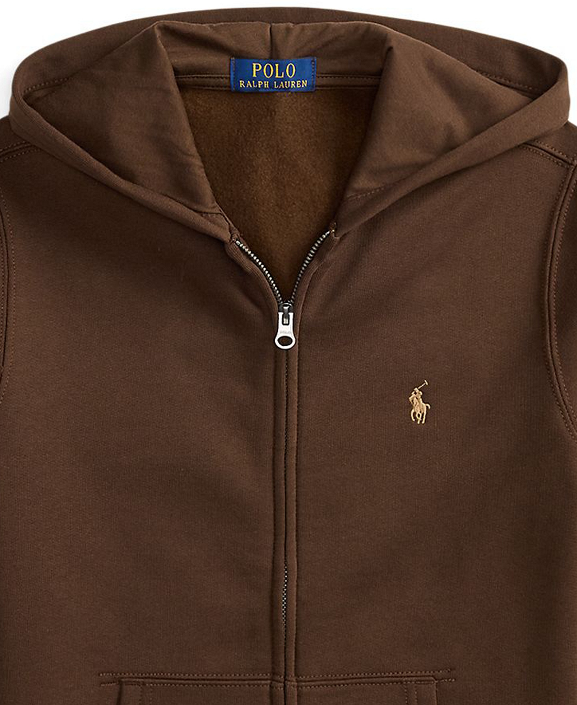 Polo Ralph Lauren Boys' 8-20 Fleece Full-Zip Hoodie - Nutmeg Brown
