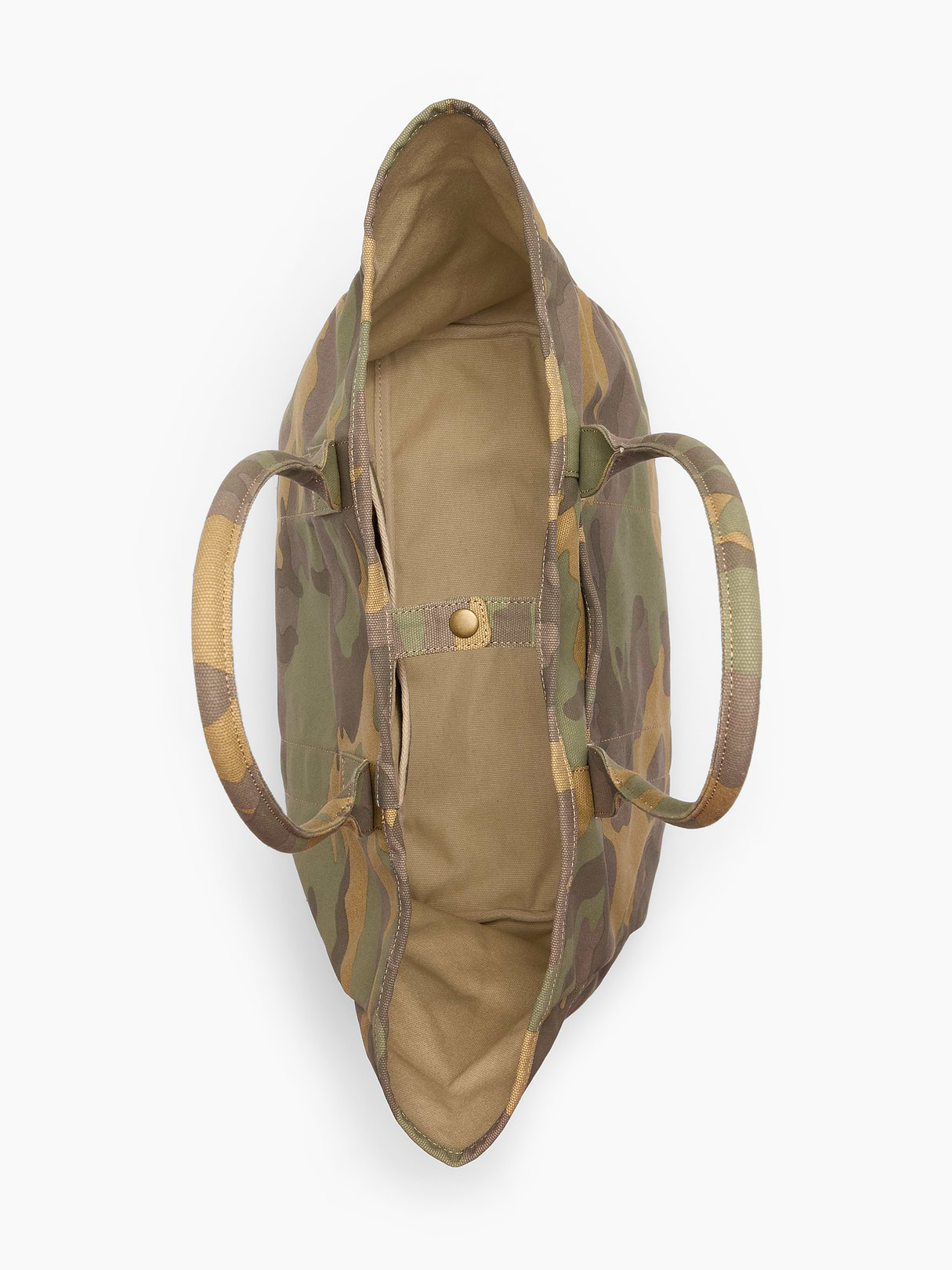 Mini Canvas Favorite Tote - Green camo
