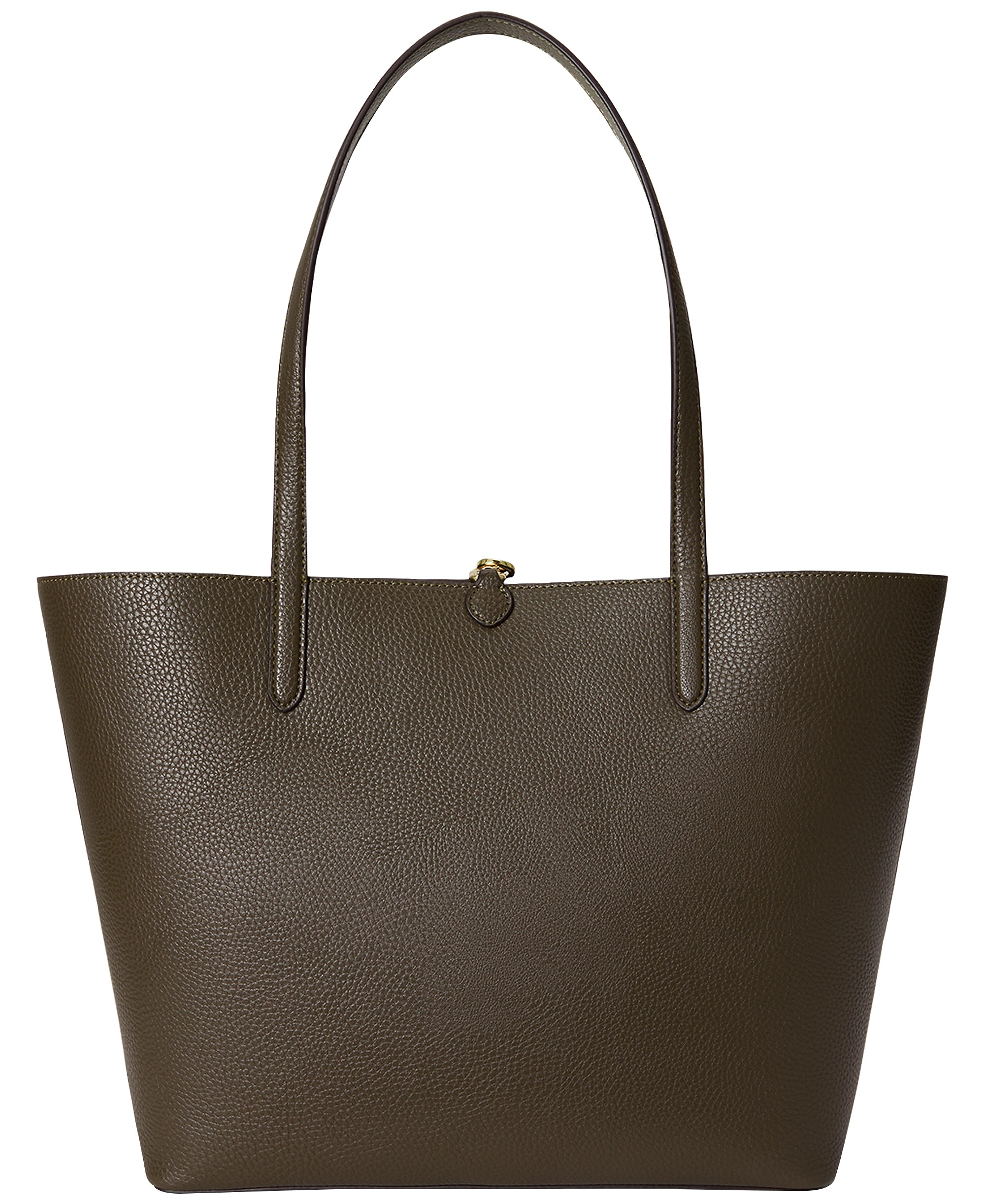 Lauren Ralph Lauren Faux-Leather Reversible Extra Large Tote Handbag - Botanic Green/Sage Green