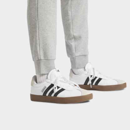 Men's adidas Essentials Feelcozy Fleece Jogger Pants - Medium Grey Heather/Black