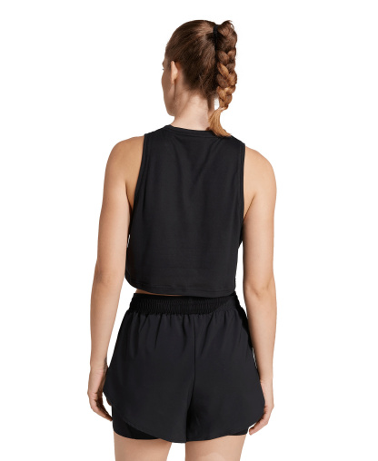 adidas Women's Train Essentials Boxy Workout Tank - Black