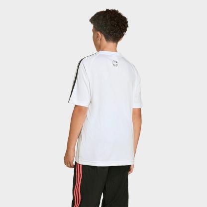 Big Kids' adidas Originals Teamgeist T-Shirt - White/Black - view 3