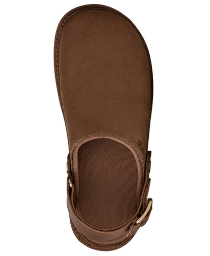 UGG® Women's Goldenstar Villa Round Toe Clogs - Dark Chestnut