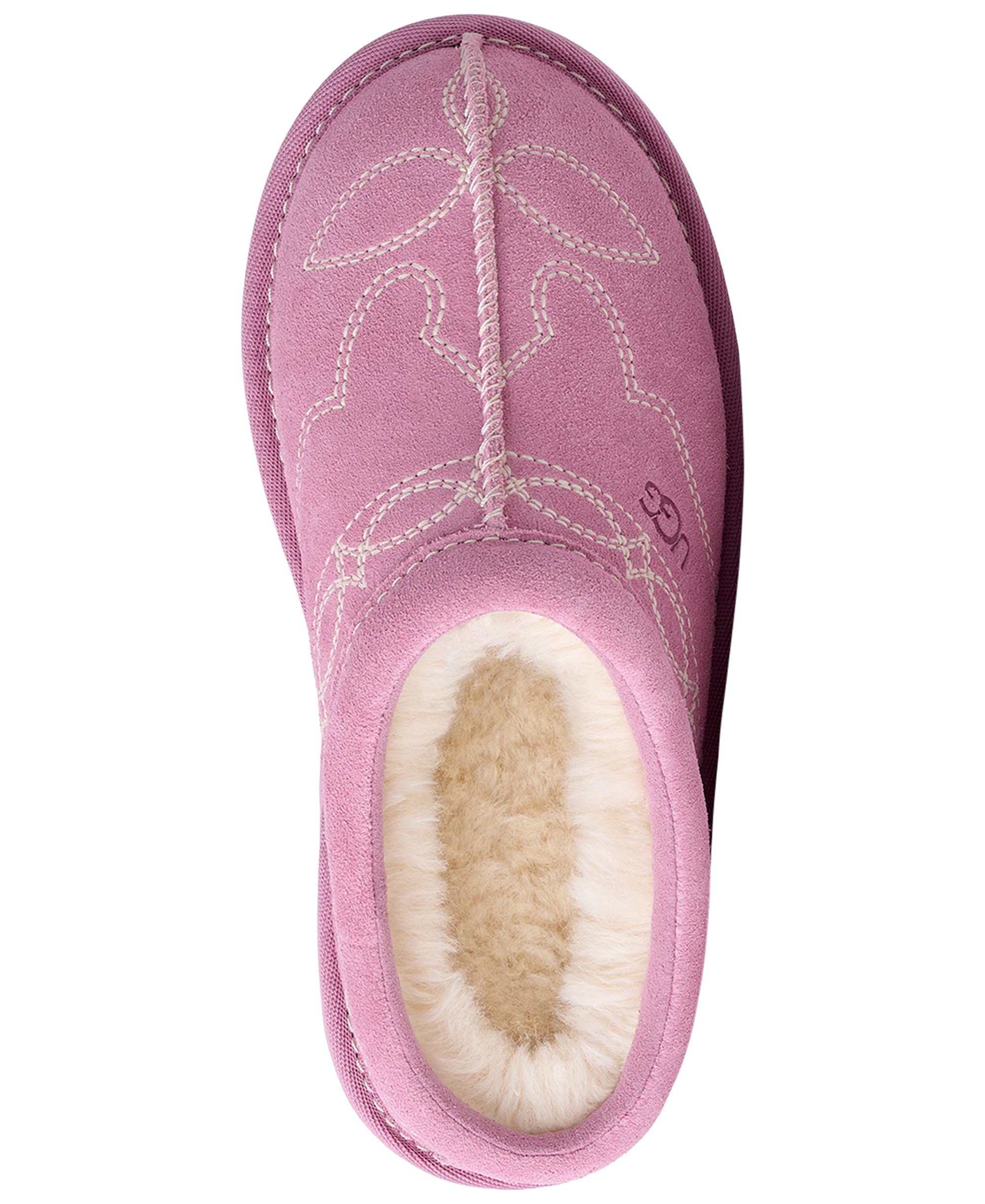 UGG® Kids Tasman II Western Clog Round Toe Slippers - Dusty Orchid