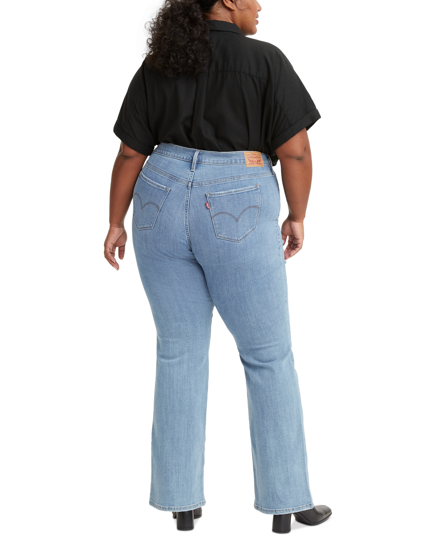 Levi's 315 Shaping Mid Rise Lightweight Bootcut Jeans - Lapis Topic