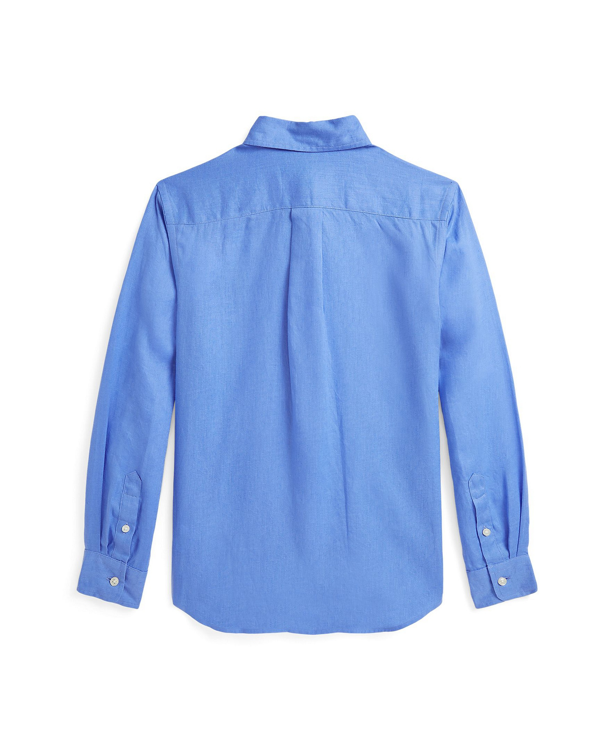 Polo Ralph Lauren Boys' 8-20 Linen Shirt - HARBOR ISLAND BLUE