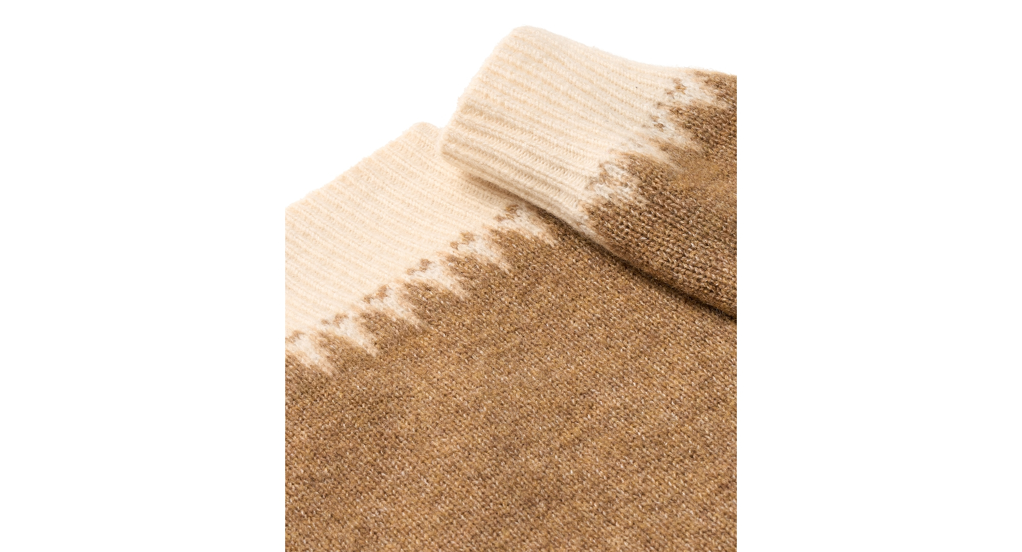 UGG Women's Braylee Uggisle Crewneck Sweater - Coffee Grounds Heather