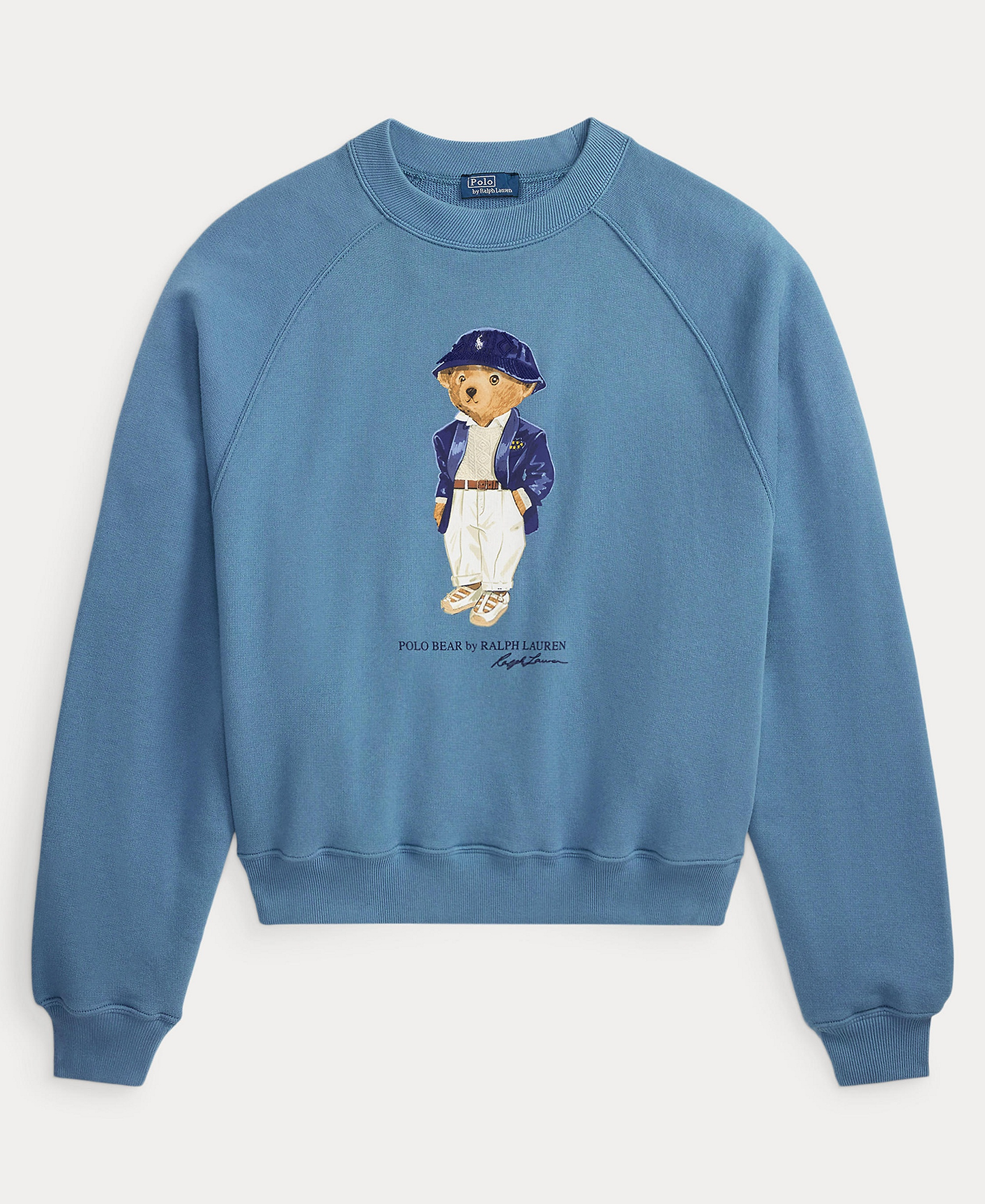 Polo Ralph Lauren Women's Polo Bear Crewneck Sweatshirt - Camp Blue