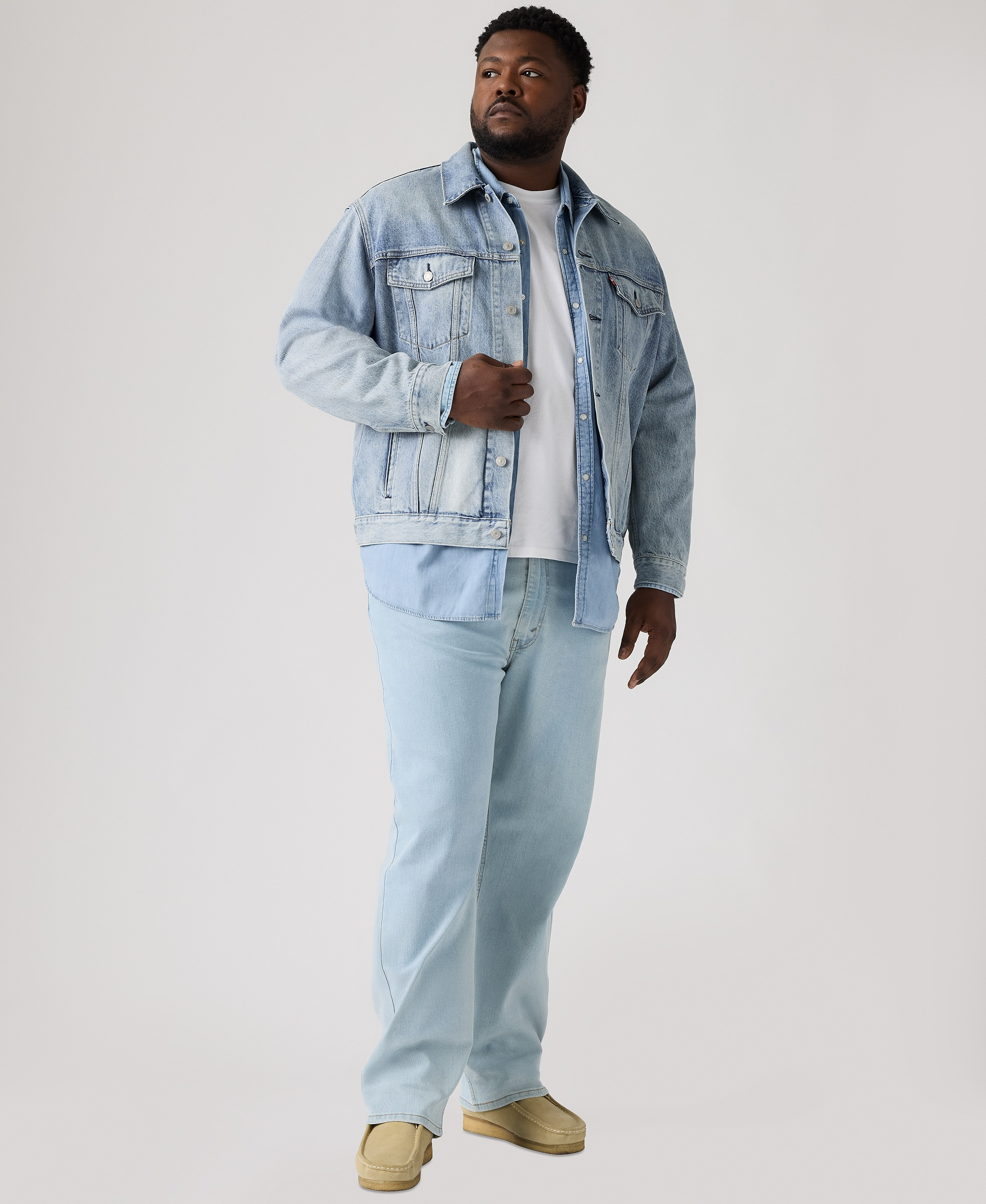 Levi's Levis Mens Big & Tall 506 Comfort Jean - Light Blue