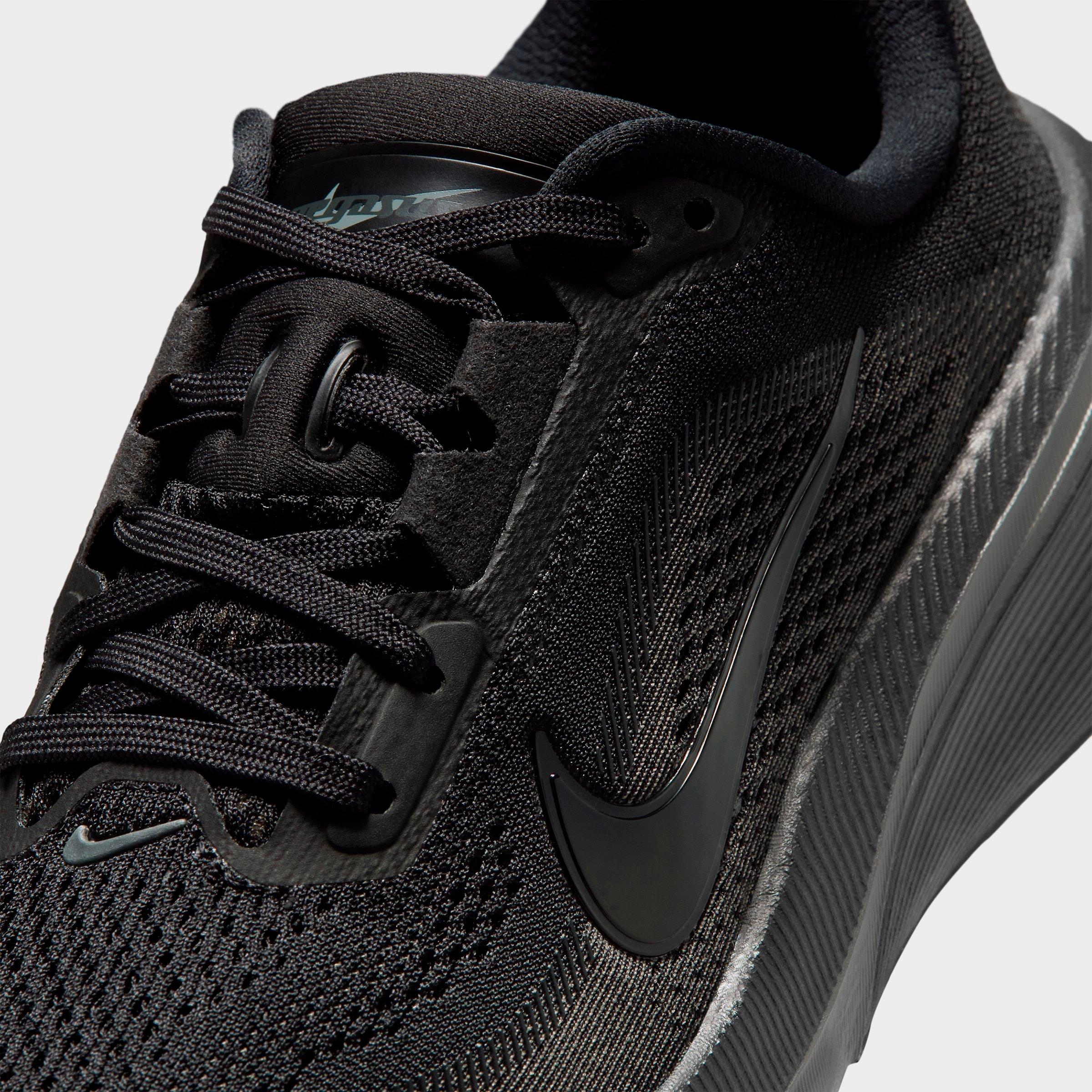 Big Kids' Nithtke Pegasus 42 Running Shoes - Black/Anthracite/Black - Detail shot